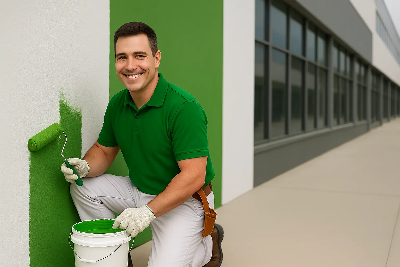 commercial painting exterior