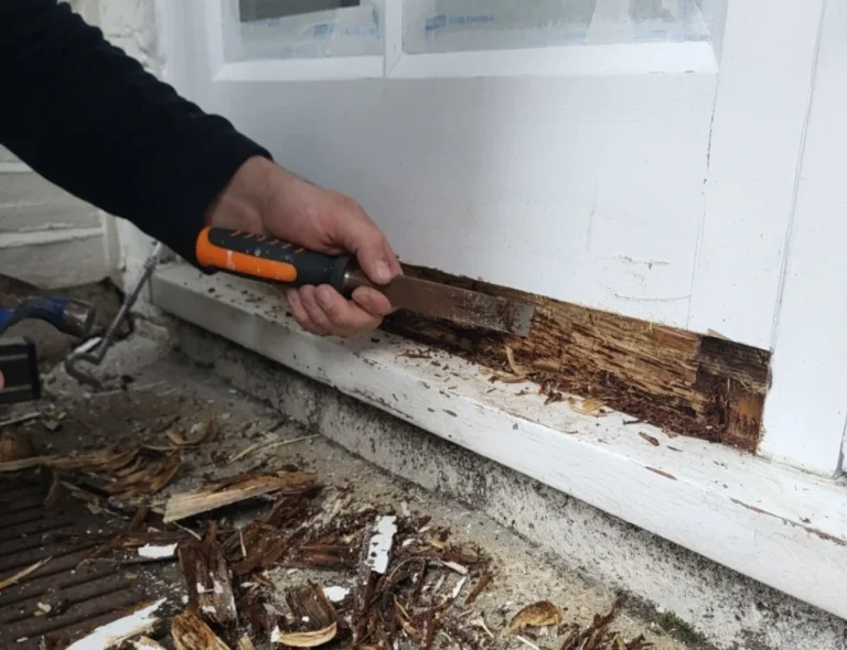 Replacement of Rotted Wood